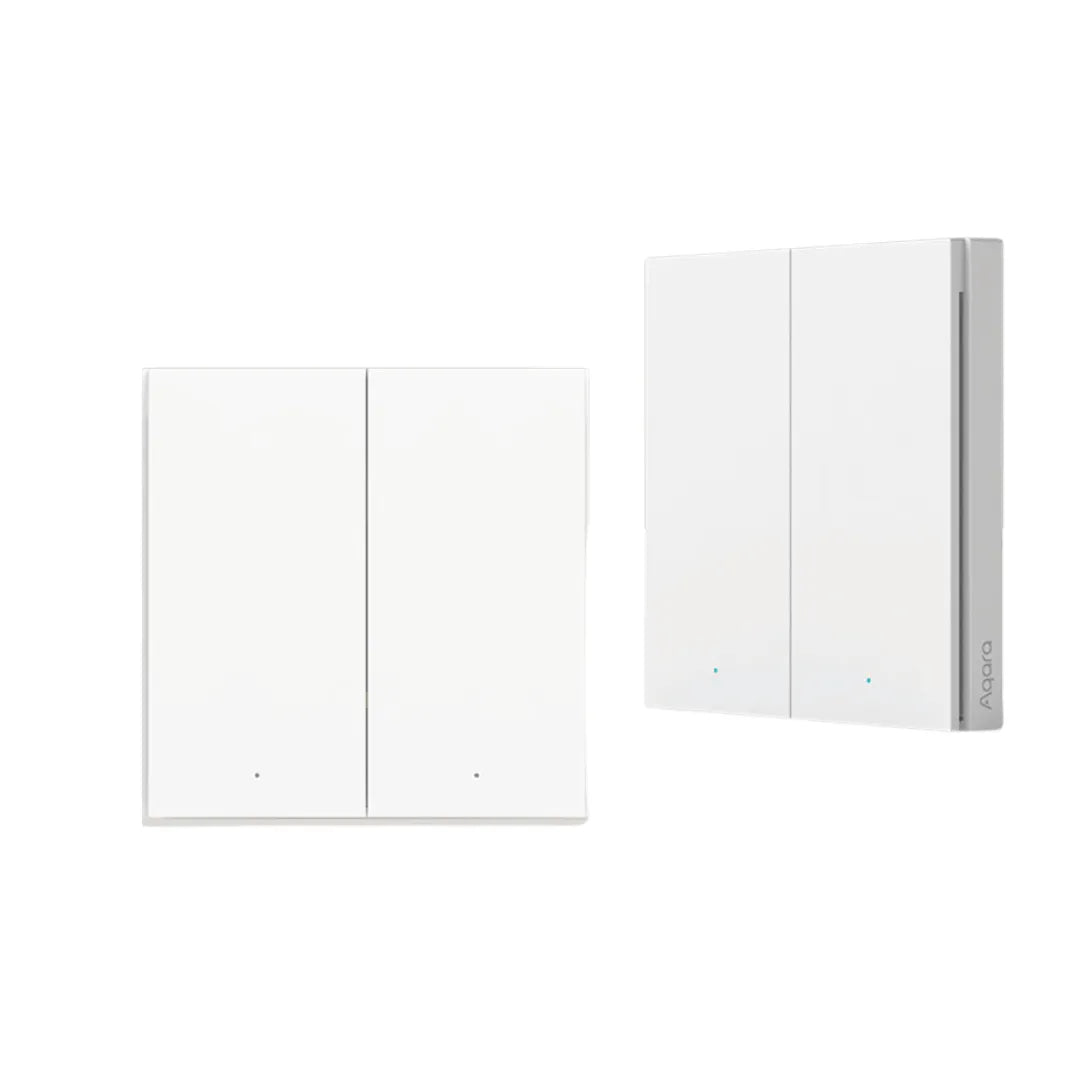 Aqara 無線遙控開關 H1 雙鍵版 (霧面白)