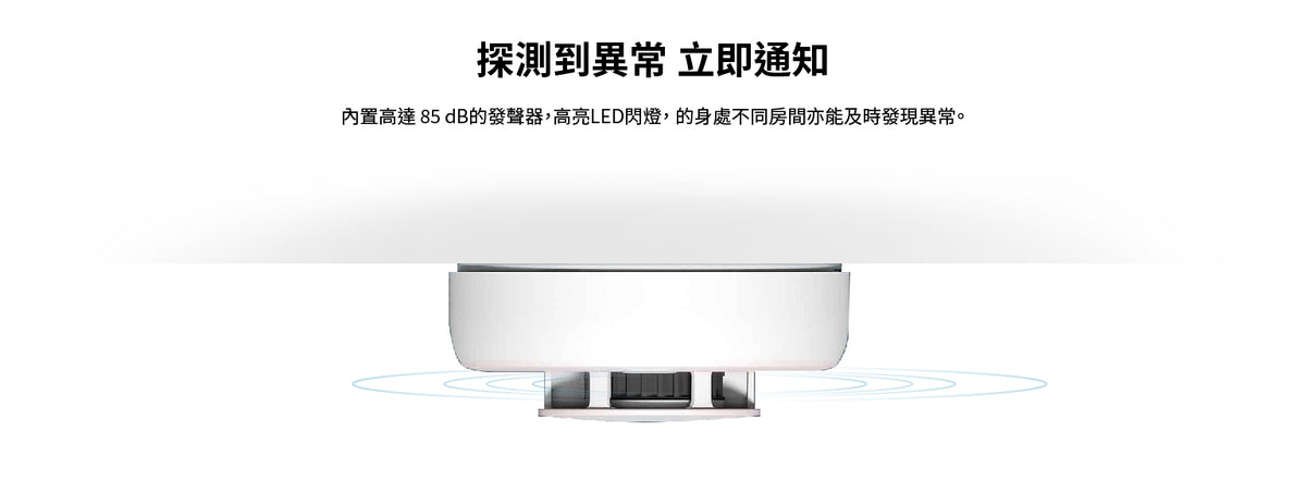Aqara 智能煙霧探測警報器 EU Aqara Smart Smoke Detector EU 國際版
香港行貨