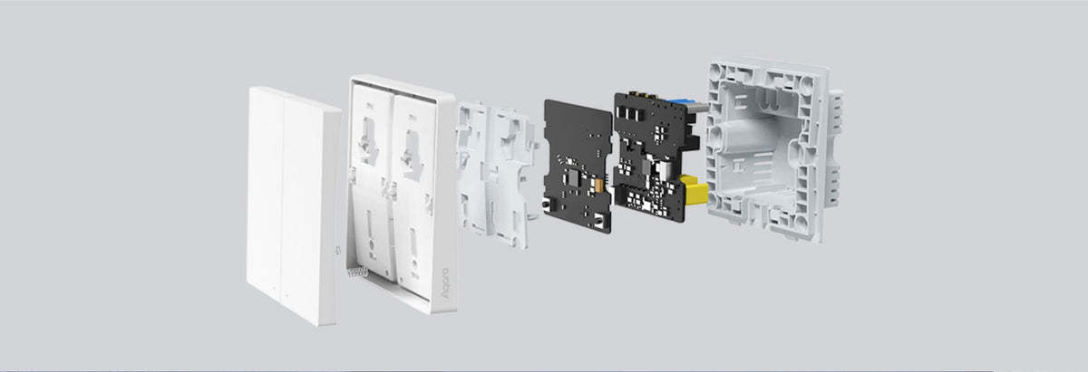 Aqara 智能牆壁開關 D1 (零火線版本) Aqara Smart Wall Switch D1 (With Neutral Version) 國際版 香港行貨 產品介紹圖