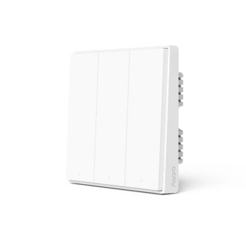 Aqara 智能牆壁開關 D1 (零火線版本) Aqara Smart Wall Switch D1 (With Neutral Version) 國際版 香港行貨