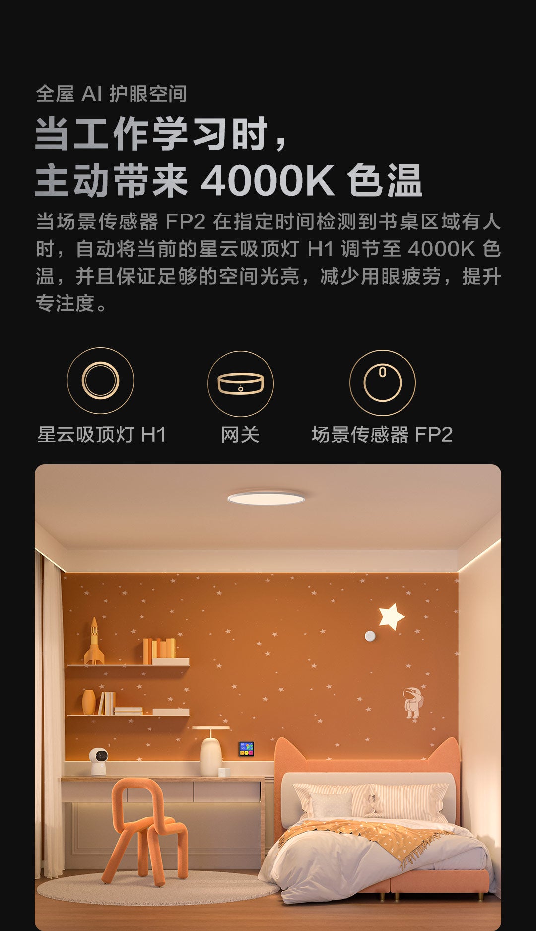 Aqara 星雲吸頂燈 H1 45W/55W/135W