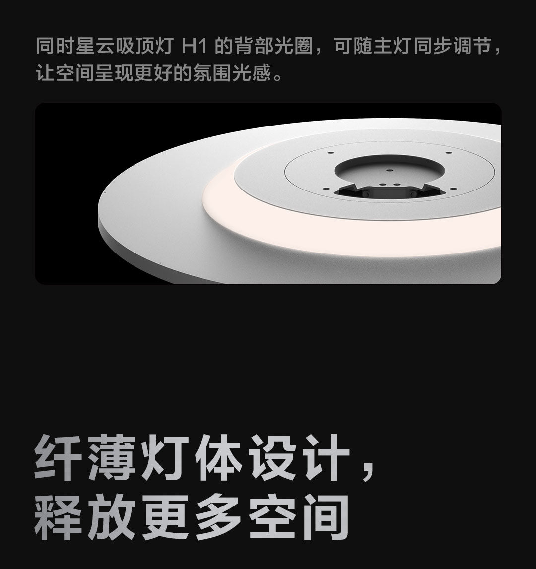 Aqara 星雲吸頂燈 H1 45W/55W/135W