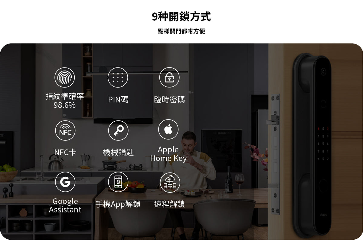 Aqara 智能門鎖 D100 Zigbee