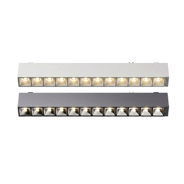 Aqara 磁吸路軌格柵燈 V1 12頭 12W (白/灰)