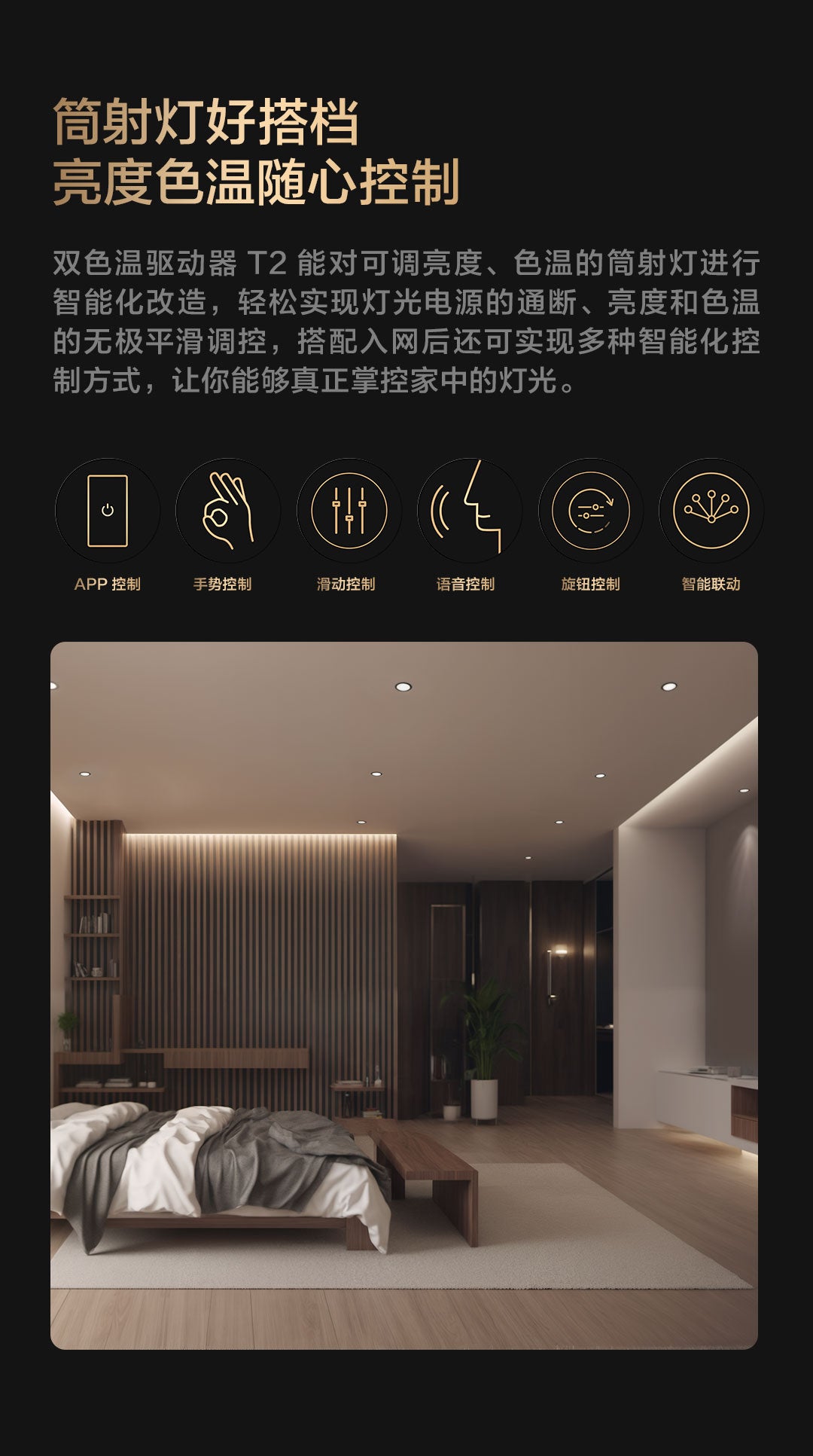 Aqara 雙色溫筒燈驅動器 T2 15W/24W