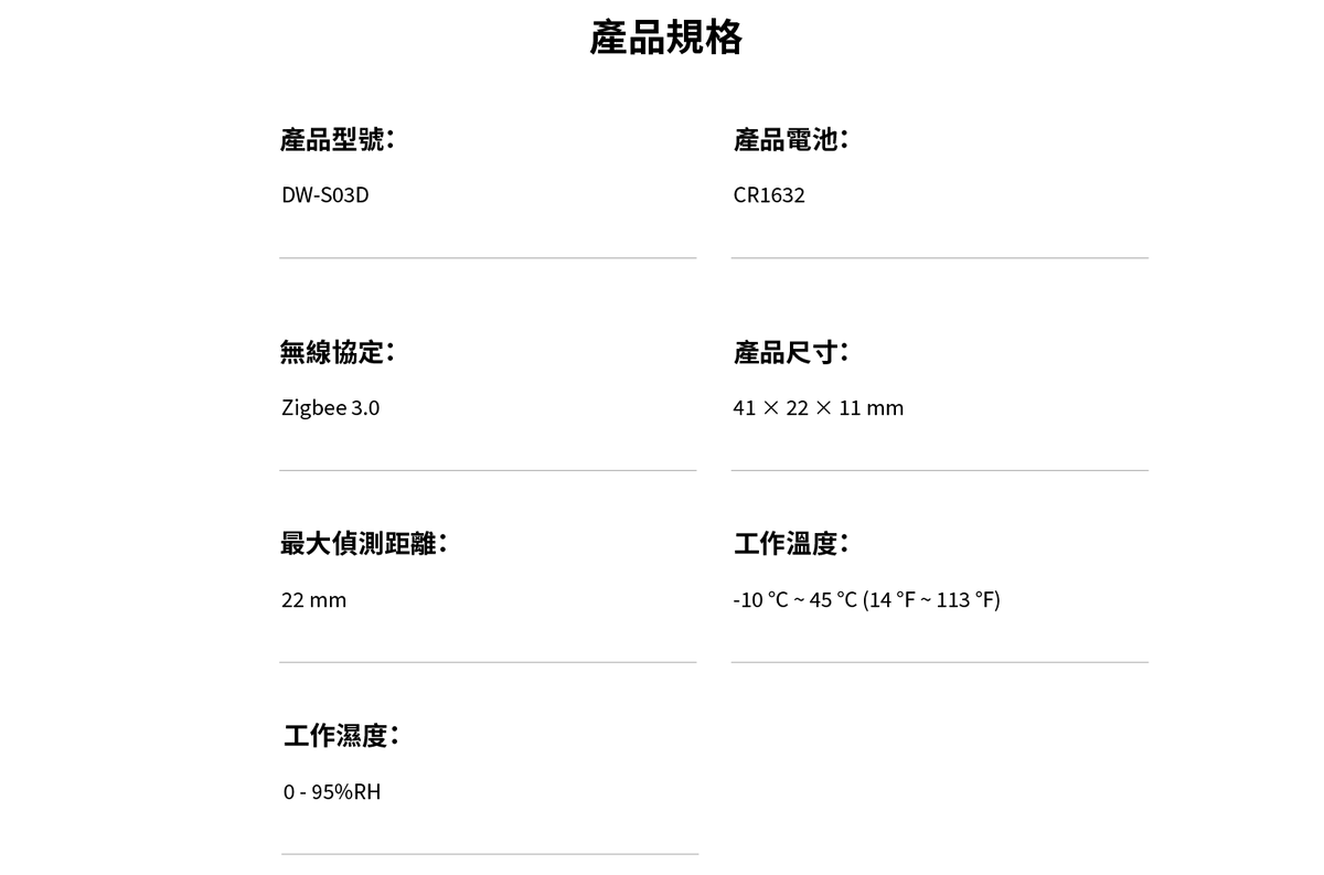 Aqara 門窗傳感器 T1
