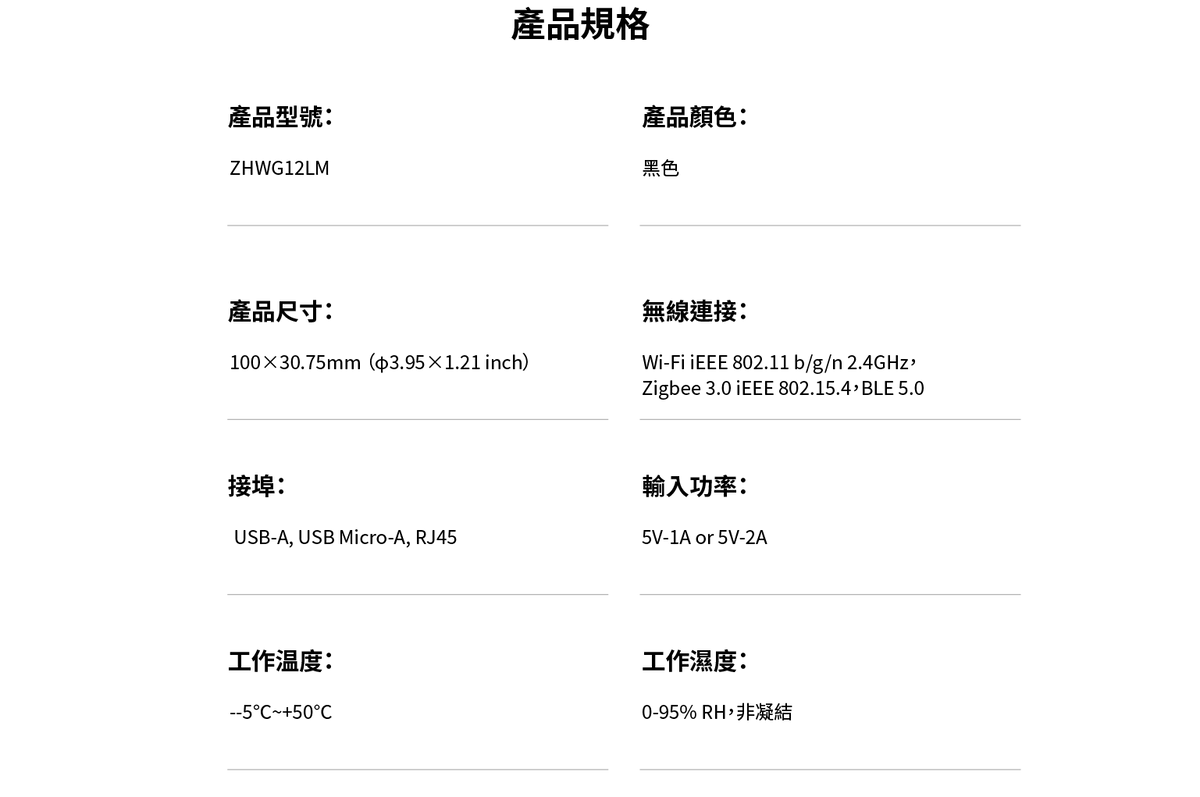 Aqara 網關 Hub M2 ( PoE / Wi-Fi )