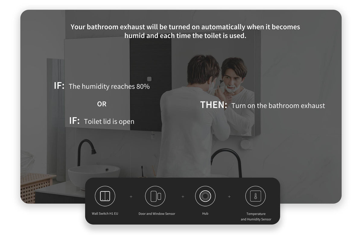 Aqara 智能牆壁開關 H1 EU 灰色 Aqara Smart Wall Switch H1 EU Gray 國際版 香港行貨 產品介紹圖