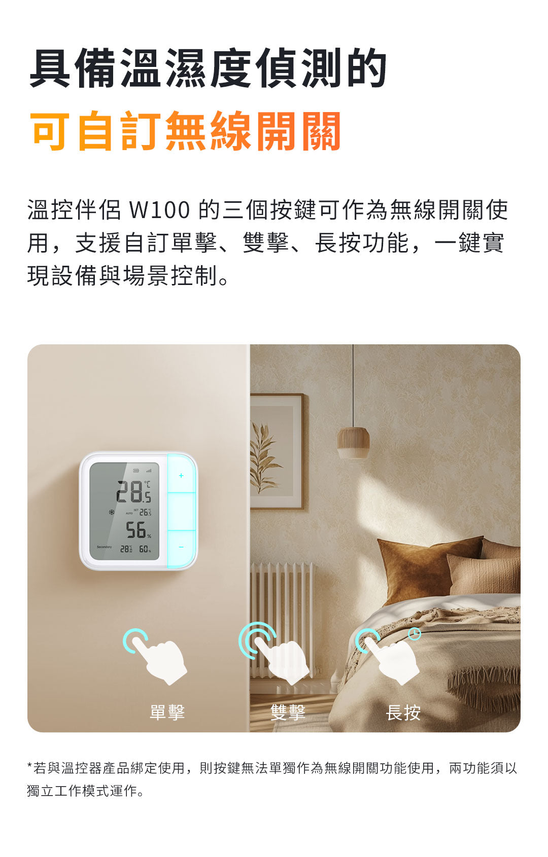 Aqara 多功能溫濕度控制器 W100