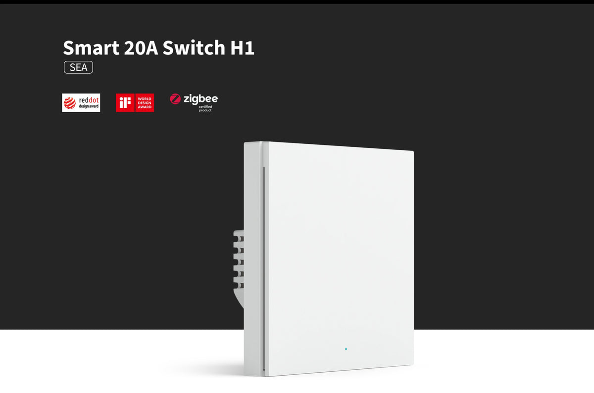Aqara 智能開關掣 H1 20A 燈曲